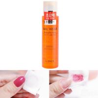 Жидкость для снятия лака усиленного действия THE SAEM Nail Wear Strong Remover - вид 1 миниатюра