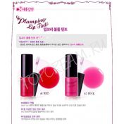 Глянцевый тинт-блеск увеличивающий объем губ ETUDE HOUSE Plumping Lip Tint - вид 1 миниатюра