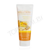 Увлажняющая пенка для умывания с овсянкой и бананом DEOPROCE Natural Perfect Solution Cleansing Foam Moisturizing