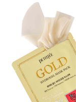 Гидрогелевая маска с золотом PETITFEE Gold Hydrogel Mask Pack - вид 4 миниатюра