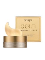 Гидрогелевые патчи с золотом для кожи вокруг глаз PETITFEE Gold Hydrogel Eye Patch - вид 1 миниатюра