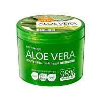 Универсальный гель с алоэ вера 500 мл WELCOS Aloe Vera Moisture Real Soothing Gel 500ml - вид 1 миниатюра