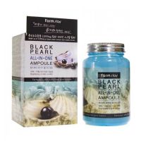 Сыворотка всё-в-одном с экстрактом жемчуга FARMSTAY Black Pearl All-In One Ampoule - вид 1 миниатюра