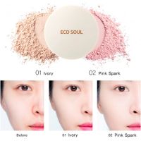 Рассыпчатая пудра THE SAEM Eco Soul Bounce Powder - вид 5 миниатюра