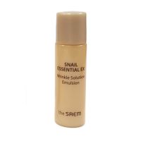 Эмульсия с улиткой антивозрастная. Миниатюра THE SAEM Snail Essential EX Wrinkle Solution Emulsion Miniature