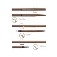 Карандаш для бровей 3 в 1 THE SAEM Eco Soul Designing Eyebrow - вид 2 миниатюра