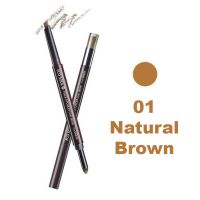 Карандаш-пудра для бровей THE SAEM Eco Soul Pencil & Powder Dual Brow - вид 6 миниатюра