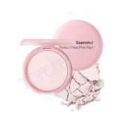 Розовая компактная пудра для чувствительной кожи THE SAEM Saemmul Perfect Pore Pink Pact